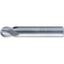 Series 56 Carbide Plain Shank 4 Flute Ball Nosed Short Series End Mills - Uncoated - Metric