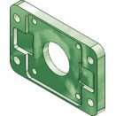 Mounting Accessories - Rod & Head Side Flange for ISO Cylinders
