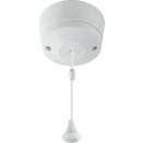 6A SP Ceiling Switch 1.5M White Cord/Acorn