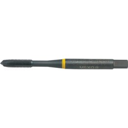 HSS-EV Yellow Ring Taps: Spiral Point / Gun Nose - ISO Metric Coarse, Oxidised
