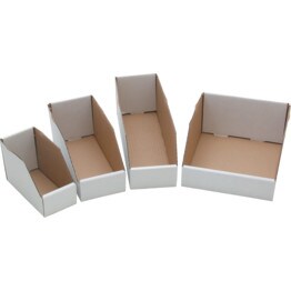 Cardboard Storage Bins