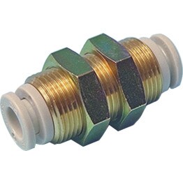 One-Touch Fitting Bulkhead Unions One-Touch Fitting Bulkhead Unions