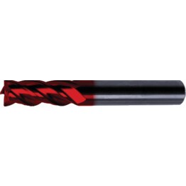 Series 5735 Carbide 4 Flute Ratio End Mills - Fire Coated - Metric