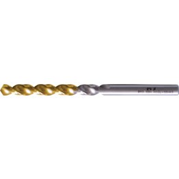 Series 1014 HSS-Co Straight Shank High Helix Jobber  Drills - TiN Tipped - Metric