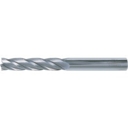 Carbide Micrograin 4 Flute Plain Shank Long Series End Mills - Inch