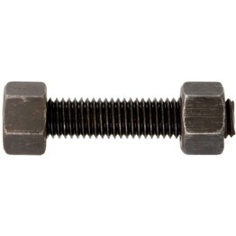 Screwed Studding, Metric - Grade YK/YK - Double - ended Stud with 2 Nut - Reduced Shank