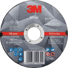 3M Fibe Disc 987C - 36+ Git Metal Ginding Disc - Ceamic