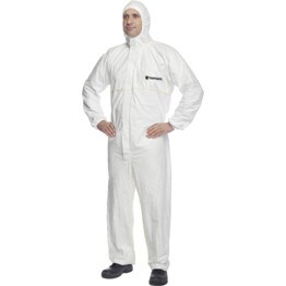 CAT III Tyvek 200 White Hooded Coveralls, Type 5/6 CAT III Tyvek 200 White Hooded Coveralls, Type 5/6