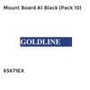 Mount Board A1 Black (Pack 10)