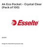 A4 Eco Pocket - Crystal Clear (Pack of 100)