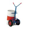 Drum Truck with Rear Bar Support 400mm Pneumatic