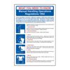Safety Poster Manual Handling Regulations - RPVC (400 x 600mm)