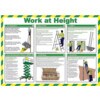 Work AT Height Safety Poster Laminated (590 x 420mm)