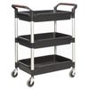 Proplaz Plus Deep 3 Shelf Trolley 150kg