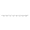 Axygen 0.2ml MaxyClear PCR Caps thin walled for  qPCR 8 per strip PK125