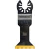 DT20702-QZ Multi Tool Blade Titanium for Wood & Metal 55mm x 42mm