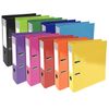 Exacompta Iderama Prem Touch Lever Arch File Paper on Board A4 70mm Spine Width Assorted (Pack 10)
