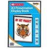 Tiger A3 Presentation Display Book 40 Pocket Black