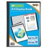 Tiger A4 Presentation Display Book 20 Pocket Black