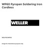 WP60 Pyropen Soldering Iron Cordless