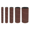 Sanding Sleeves Assorted 80 Grit, Pack of 5