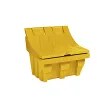 Universal And Grit Container Polyethylene, Capacity Approx. 150 L, Yellow