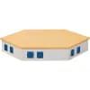 Power Block For Group Workstations - Safety Plug System 6 X 2 Sockets
