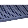 Worksafe Perforated Workstation Matting, Nitrile Rubber, Blue