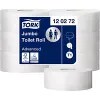 JUMBO Toilet Paper, Industrial Roll, Advanced Tissue, 2-ply, White, Pack of 6 Rolls