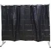 Mobile Welding Protection Screen - Single Unit Design - With Welding Protection Film, Dark Green