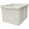 Stacking Container Polypropylene - Capacity 20 Litres - External Dims. LxWxH 400 X 300 X 232mm, Natural