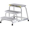 Machine Steps, Anti-Slip, Step 550 X 300mm, 3 Steps, WxD 750 X 880mm