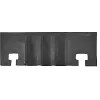 Cable Duct, Large, End Element, With Groove