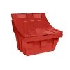 Universal And Grit Container Polyethylene, Capacity Approx. 300 L, Red