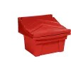 Universal And Grit Container Polyethylene, Capacity Approx. 100 L, Red