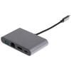 USB-C Multiport Hub Usb-A 3.0/HDMI 4K/Gigabit RJ45/USB-C PD