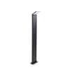 Style Led 1 Light Outdoor Bollard Light Anthracite IP54
