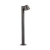 Gas 1 Light Outdoor Bollard Anthracite IP43, GU10