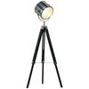 Industrial Style Adjustable Tripod Floor Lamp, Search Light Reading Lamp