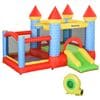 Kids Bouncy Castle W/Slide Pool Inflatable Trampoline Basket 2.8 X 2.6 X 2.1m