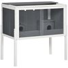 Wooden Hamster Cage, Small Animal Hutch W/Top Shelf, Huts, Spacious Room