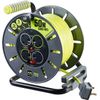 50m 4-Socket 13A Heavy Duty Extension Lead Cable Reel - OLU50134SL-PX