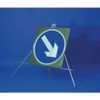 Roll-up Road Signs Sign Type 750mm Circular Sign Description Keep Right Arrow