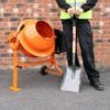 Cement Mixer & Handheld Concrete Vibrator with 2m Shaft