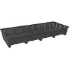 Base Sump Tray Made of Polyethylene Sump Capacity 1000 L for Shelf Width 3300 mm