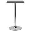 Aslop High Poseur Bar Table Square Top Black