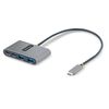4 Port USB-C Hub with 100W PD 5Gbps