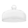 Glass Cloche 260mm Sturdy Glass Dome, Locks in Flavor