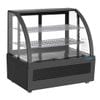C-Series Countertop Display Fridge Black 100L