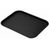 Treadlite Fibreglass Rectangular Non-Slip Tray Black 457mm